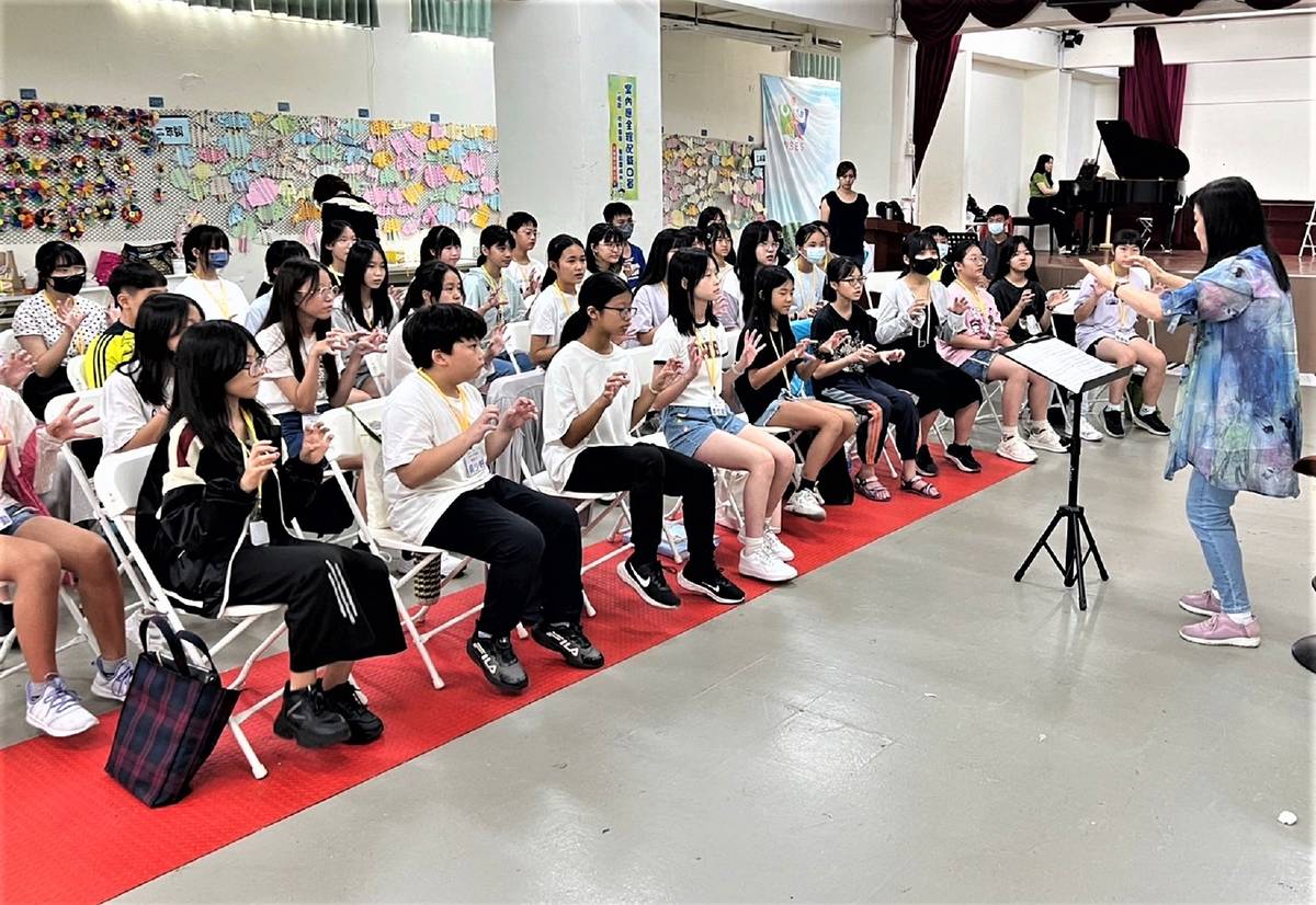 新北市少年合唱團於紐西蘭賽前集訓