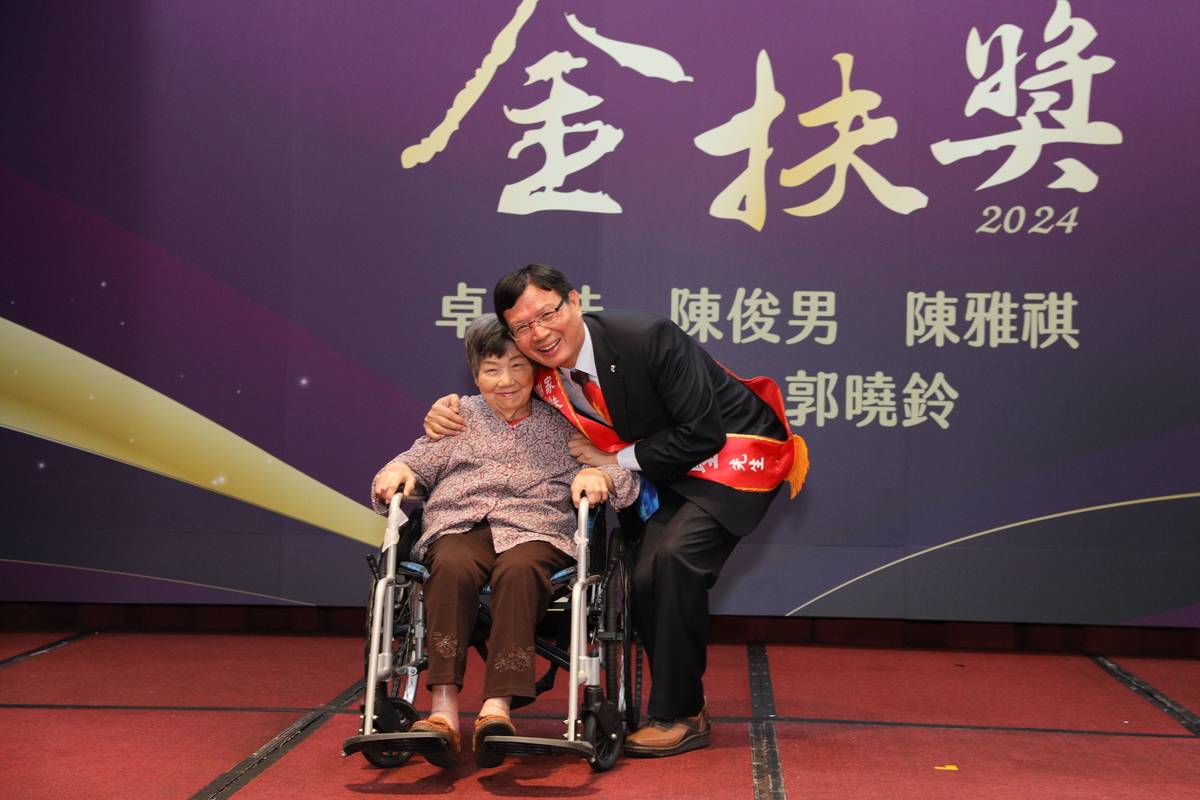 自立青年李清聖親口道出對母親的感謝，堅信努力終將能出頭天 (家扶提供)