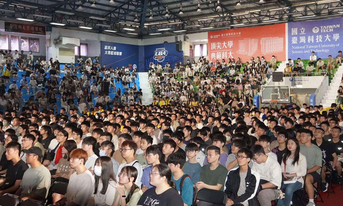 臺灣科技大學8月30日舉辦新生入學指導活動，113學年度有大一新生共1,509位。(臺科大提供)