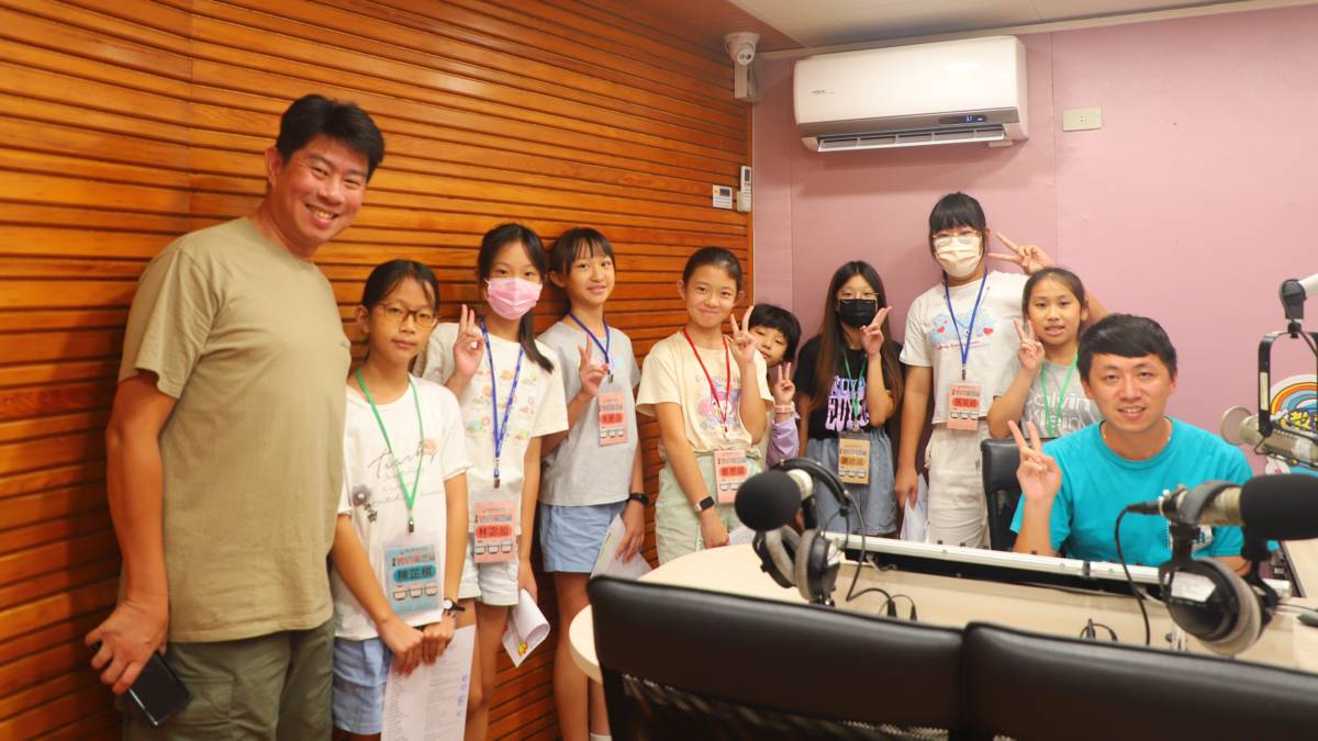 國立教育廣播電臺臺東分臺舉辦「兒童雙語廣播營」