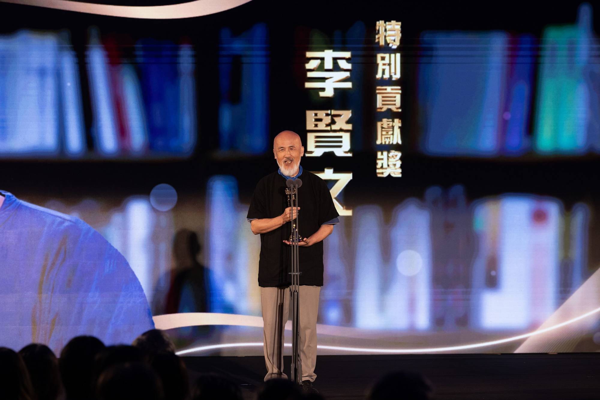 Li Hsien-wen, founder of the monthly magazine 'Lion Art'