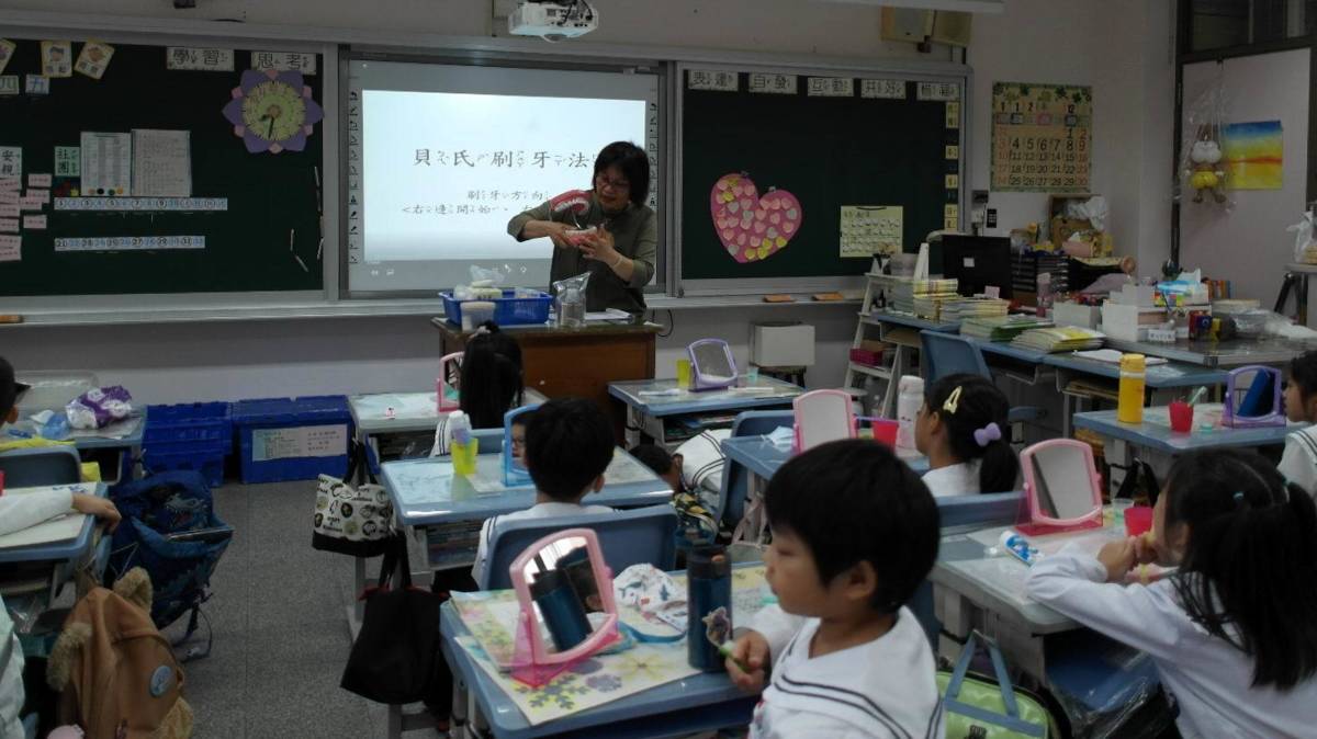 112學年度健康促進學校輔導計畫前後測成效評價成果報告評選-優良-臺北市南港區南港國小-112學年度牙菌斑檢測