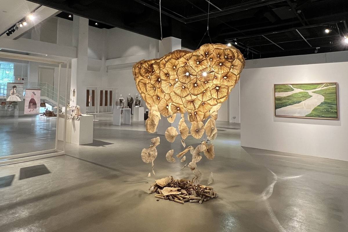 臺中市第七屆纖維創作獎作品展即日起在纖維工藝博物館展出