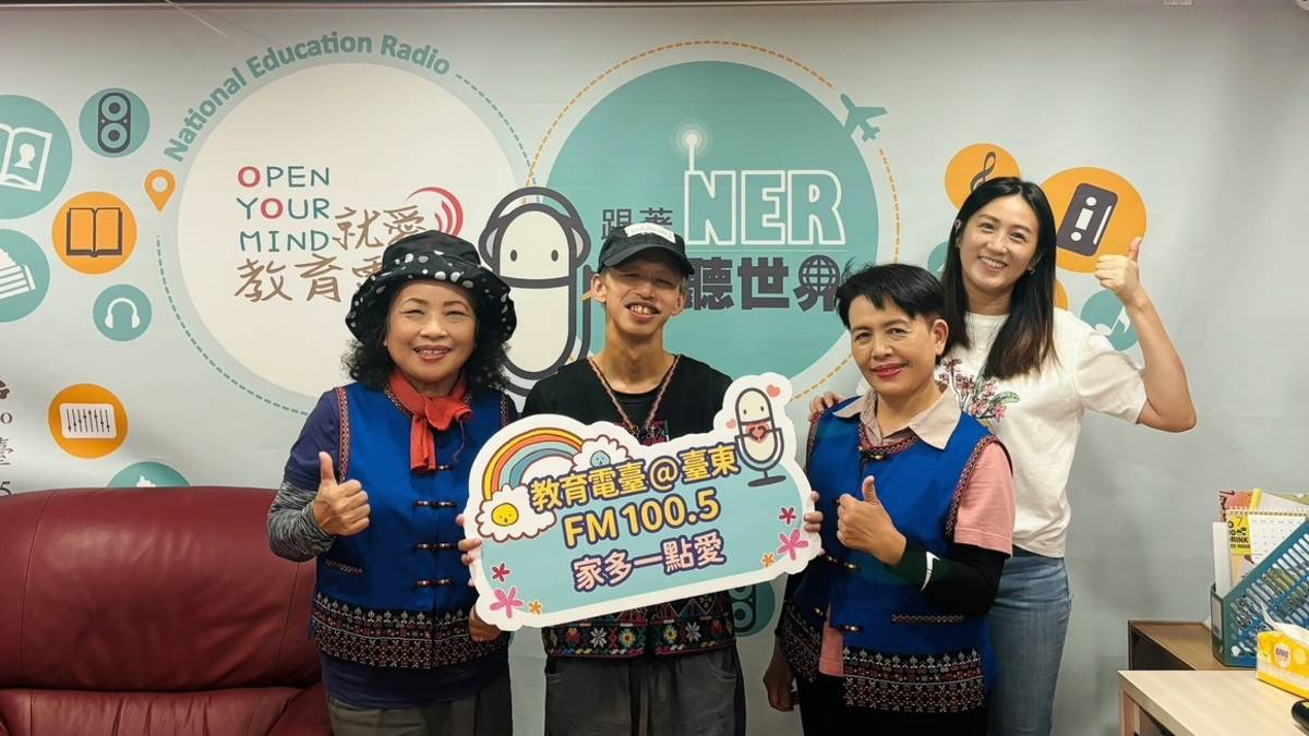 節目邀請聽友進妹姆姆、主恩、春梅姆姆(從左到右)
