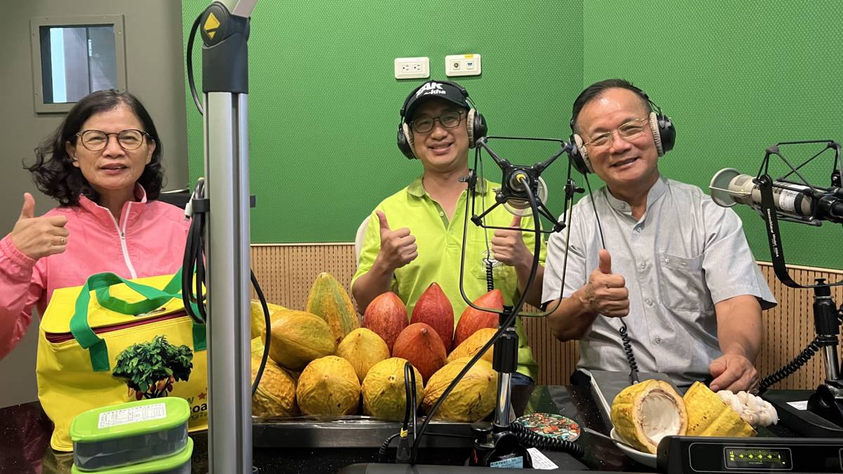 彰化可可生產合作社創辦人江智超.江瑋哲父子檔