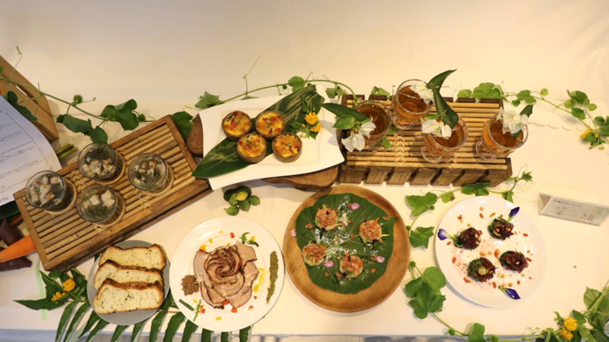 冠軍料理展示