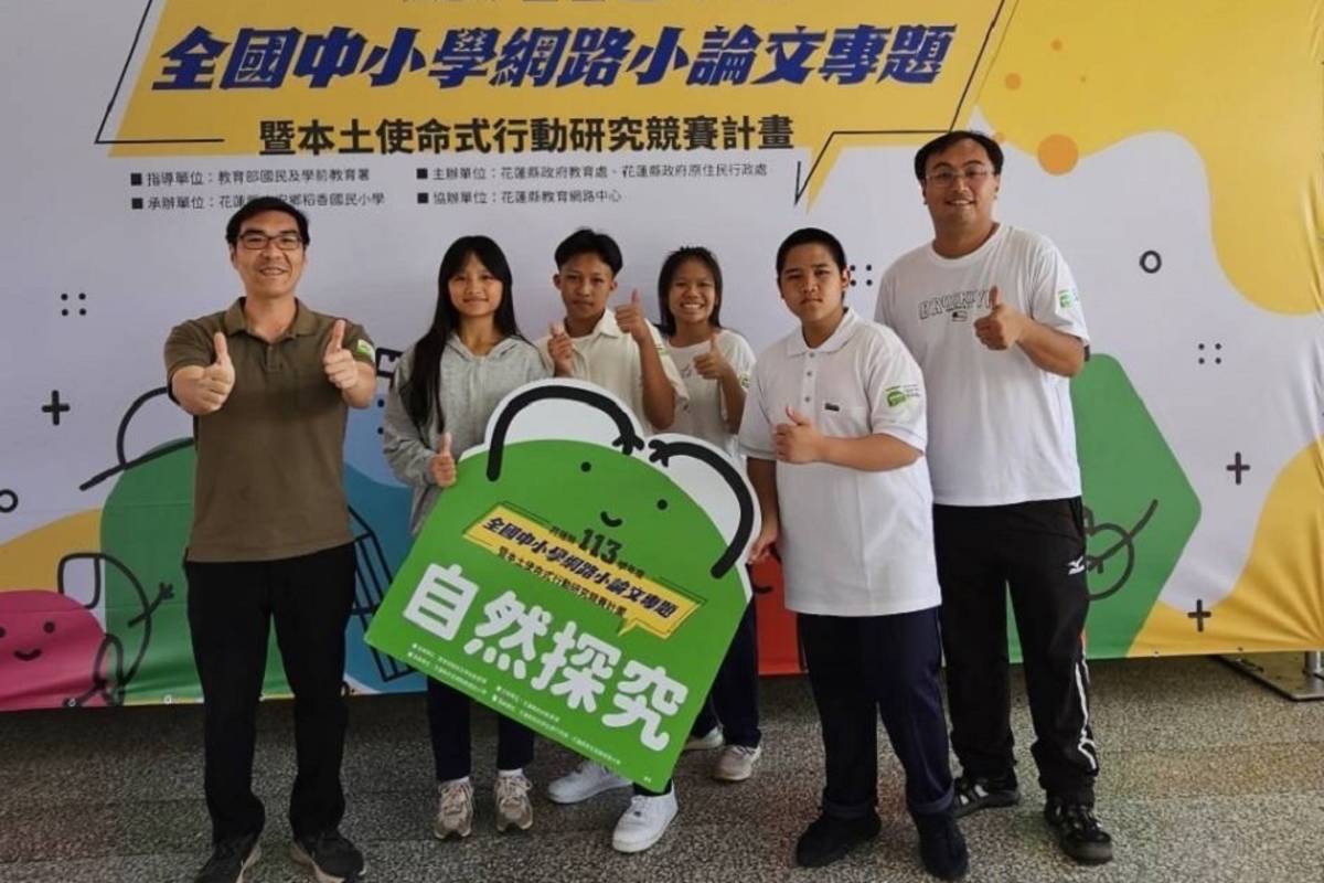 萬榮國中金獎團隊