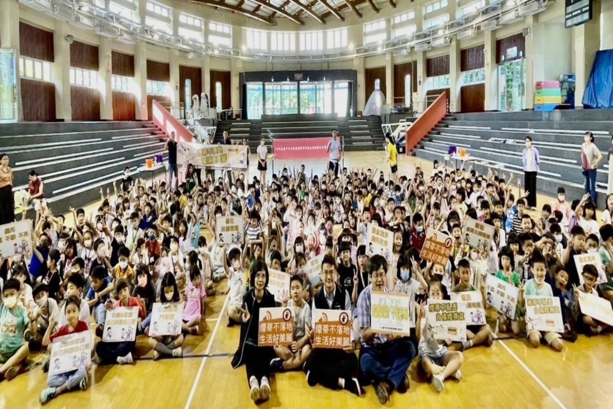 臺中市環保局到學校推廣優質如廁文化