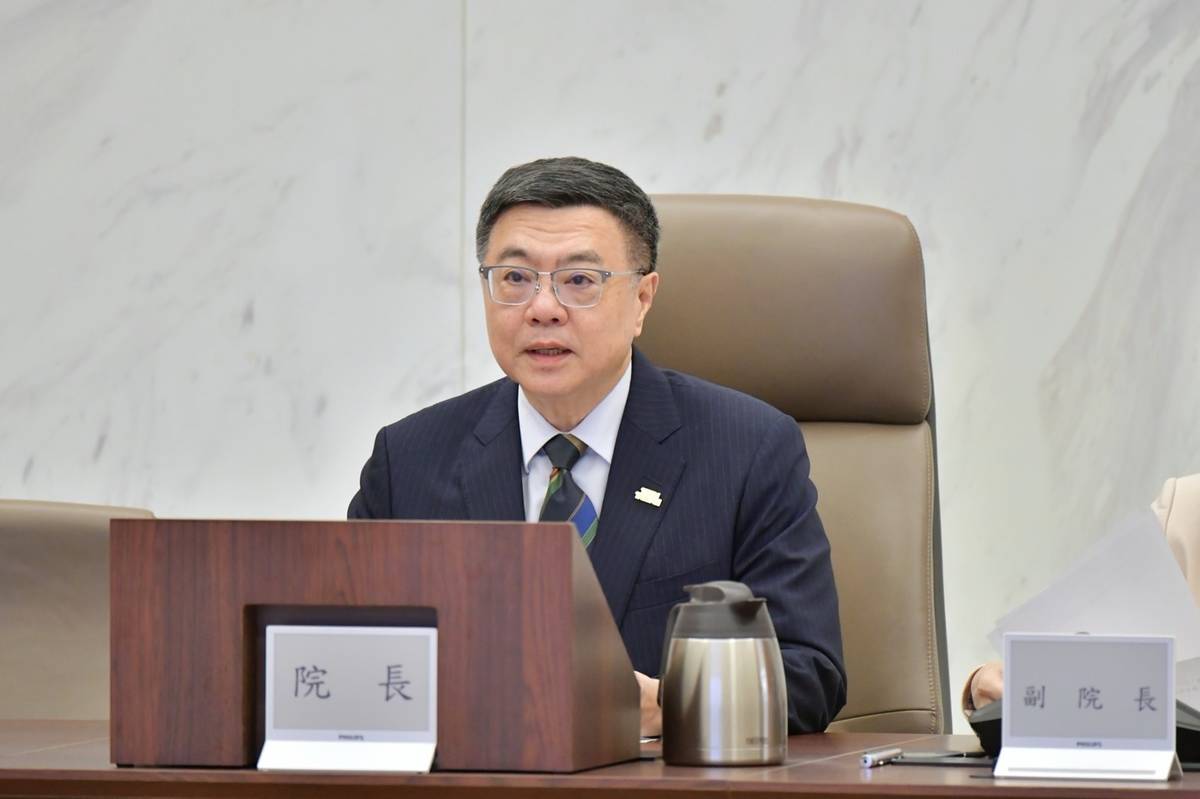 行政院院長卓榮泰主持行政院院會。(行政院提供)