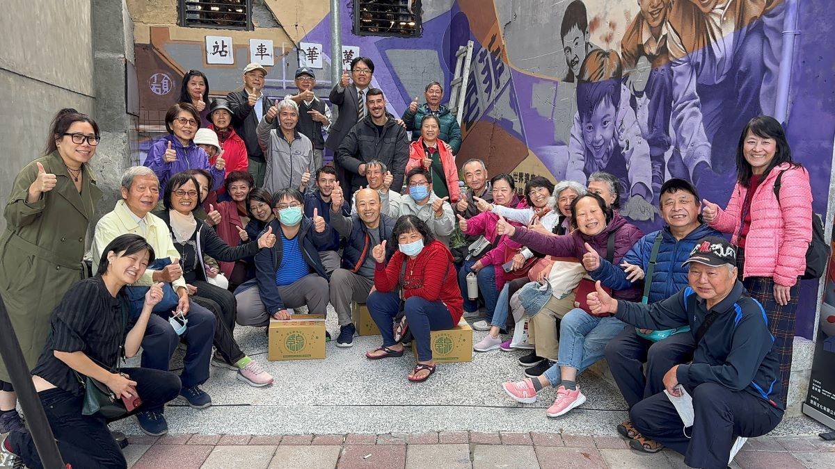 北市青年局邀請來自荷蘭與比利時街頭塗鴉藝術家ENOFone來臺進駐