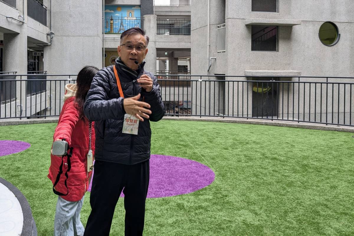 教育局長湯志民親自導覽，走讀臺北市首座榮獲鑽石級綠建築認證的內湖國小新孝悌樓