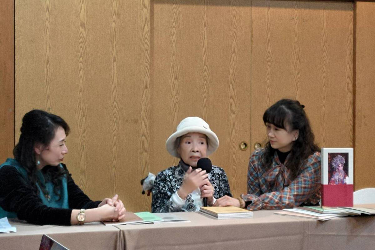 高齡90的廖瓊枝藝師(中)  分享她歌仔戲經典劇目