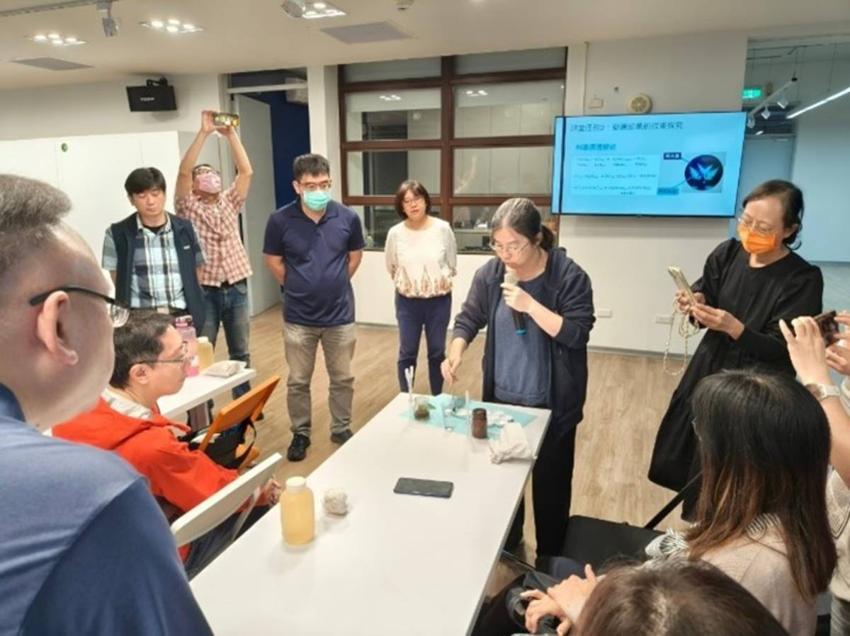 學科平臺教師專業知能成果分享 (北市教育局提供)