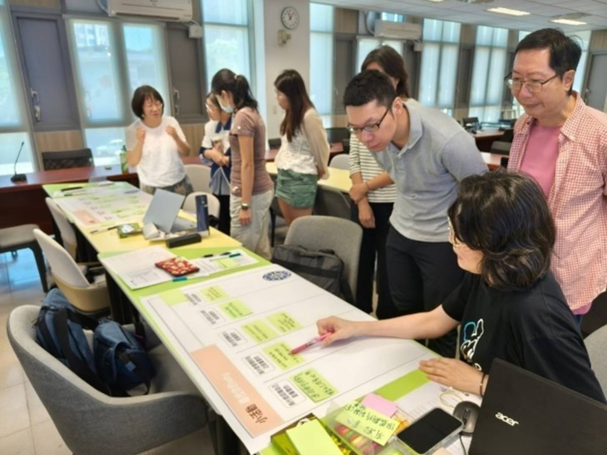 學科平臺教師專業知能成果分享 (北市教育局提供)