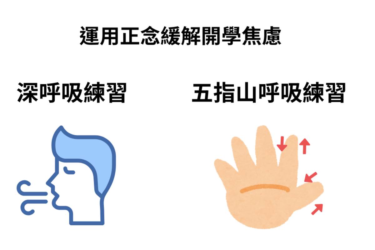 姚丹雅職能治療師建議家長運用正念，緩解孩子的開學焦慮