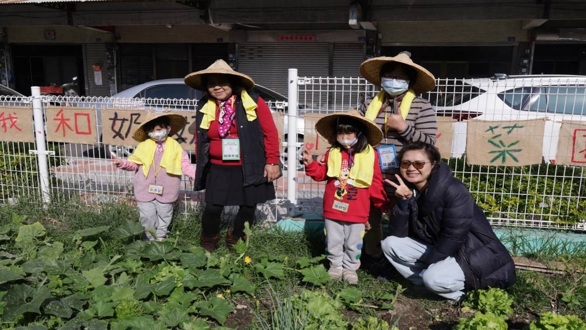 彰化萬來幼兒園幼老共園課程之一食農教育