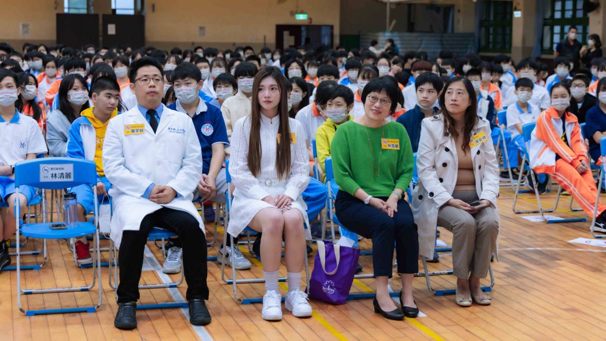 112學年度校園菸檳危害防制教育介入輔導計畫「網紅就是你」-國中組佳作-臺北市立瑠公國民中學-董氏基金會反菸記者會