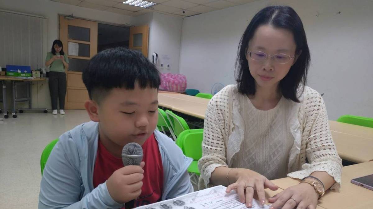 校園主播室：台南市土庫國小 林宸安 談 ~ 家鄉故事繪本
