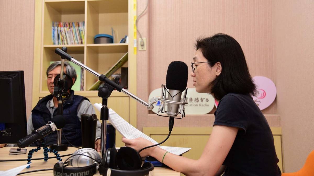 《樂齡幸福加油站》節目訪談過程