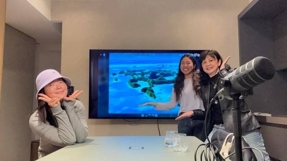 兩位海女與海派女子