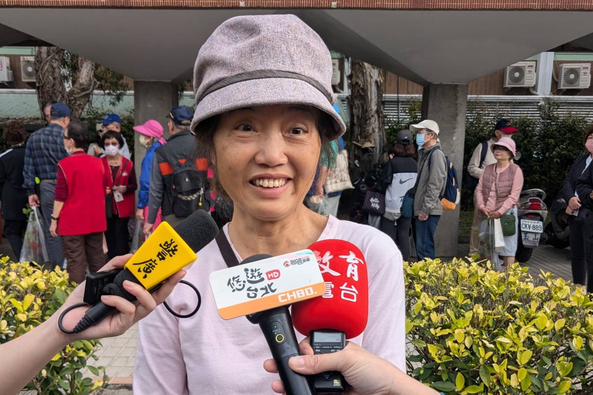 平時就熱愛園藝的邱小姐，鼓勵大家多種花木