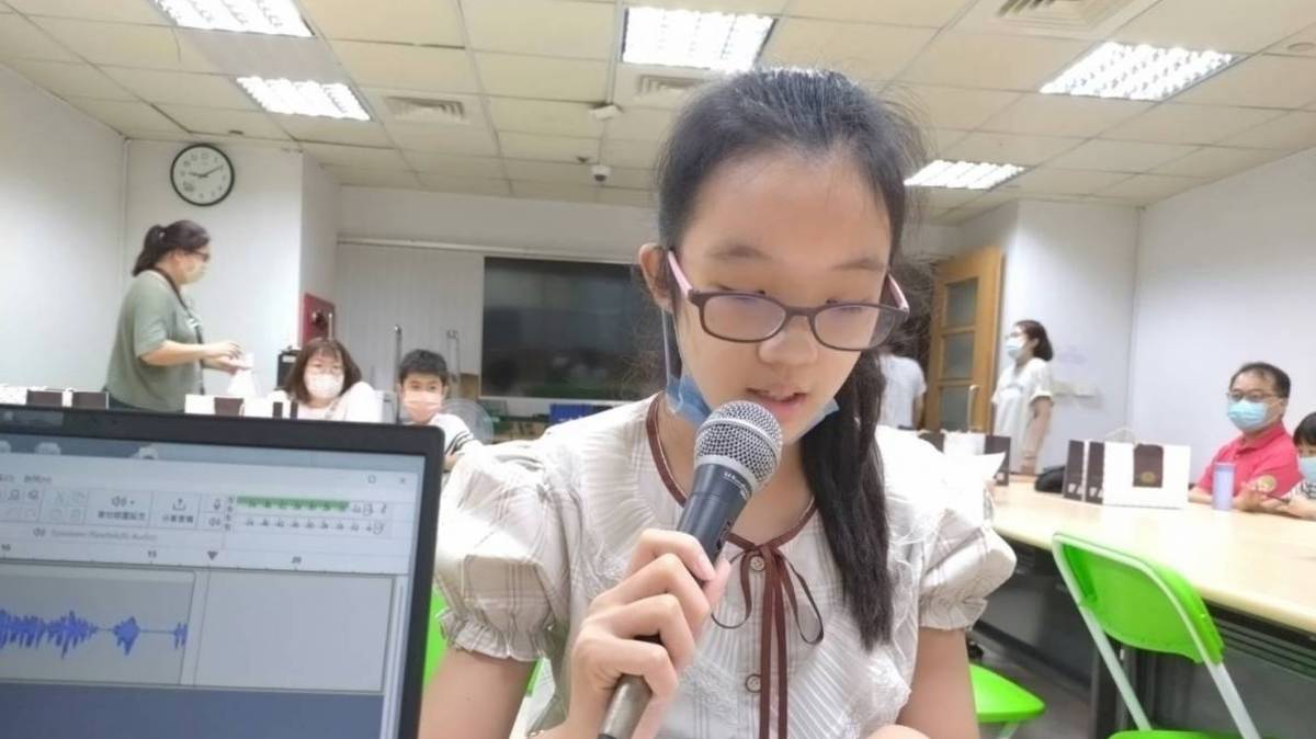校園主播室：台南市大成國小 郭芯彤 談 ~ 家鄉故事繪本