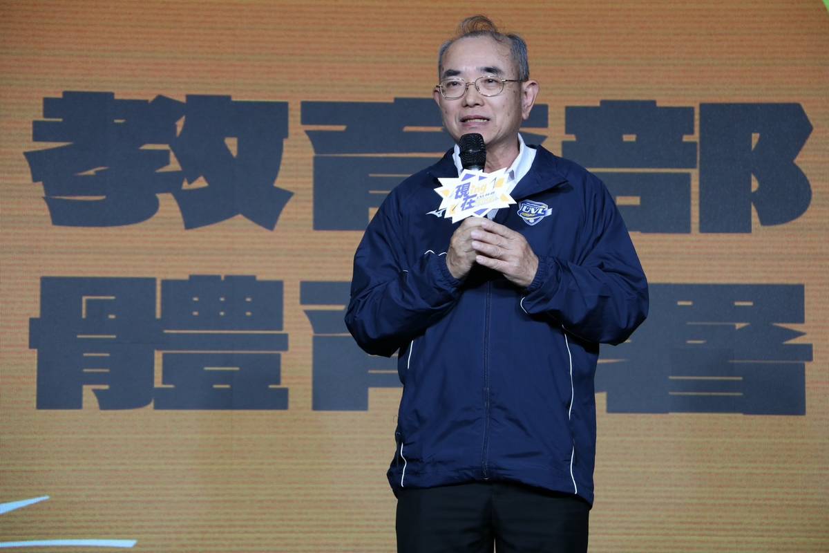 教育部體育署呂忠仁主任秘書鼓勵各校好手盡情享受決賽舞台