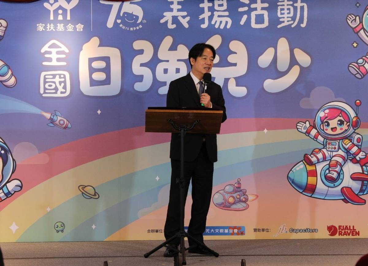 1.總統賴清德親臨現場，寄語自強兒少在未來的道路上要相信自己、保有信心，為夢想繼續努力