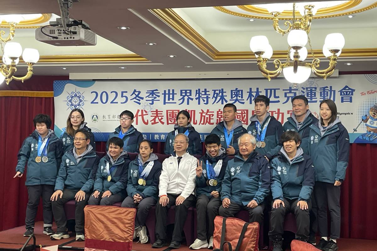 2025冬季特奧團拿下11金8銀10銅 今光榮返臺