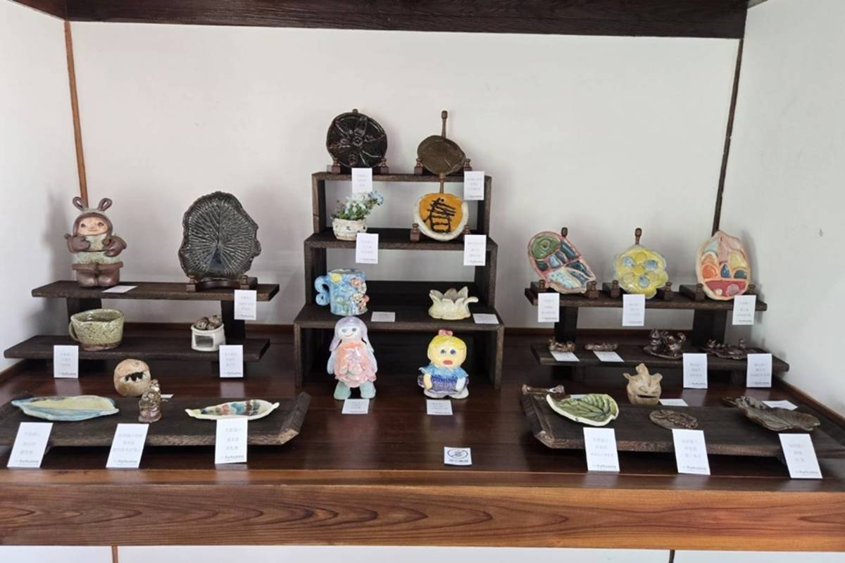 臺東縣113學年度師生陶藝作品成果展覽，即日起於臺東市寶町藝文中心展出。