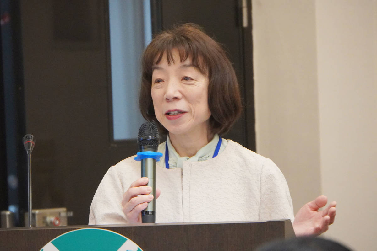 早稻田大學教授吉田文介紹日本通識教育（圖源：大葉大學）
