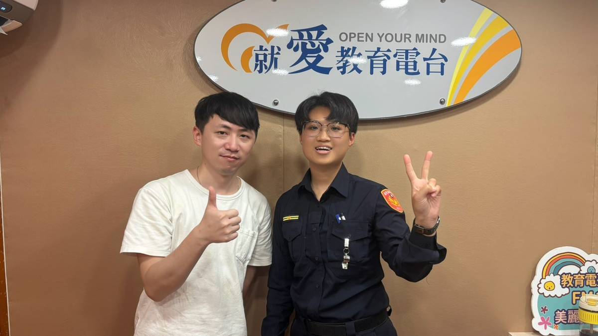 羅郁瑄所長(右)分享警方在協尋失智者時的經驗與建議