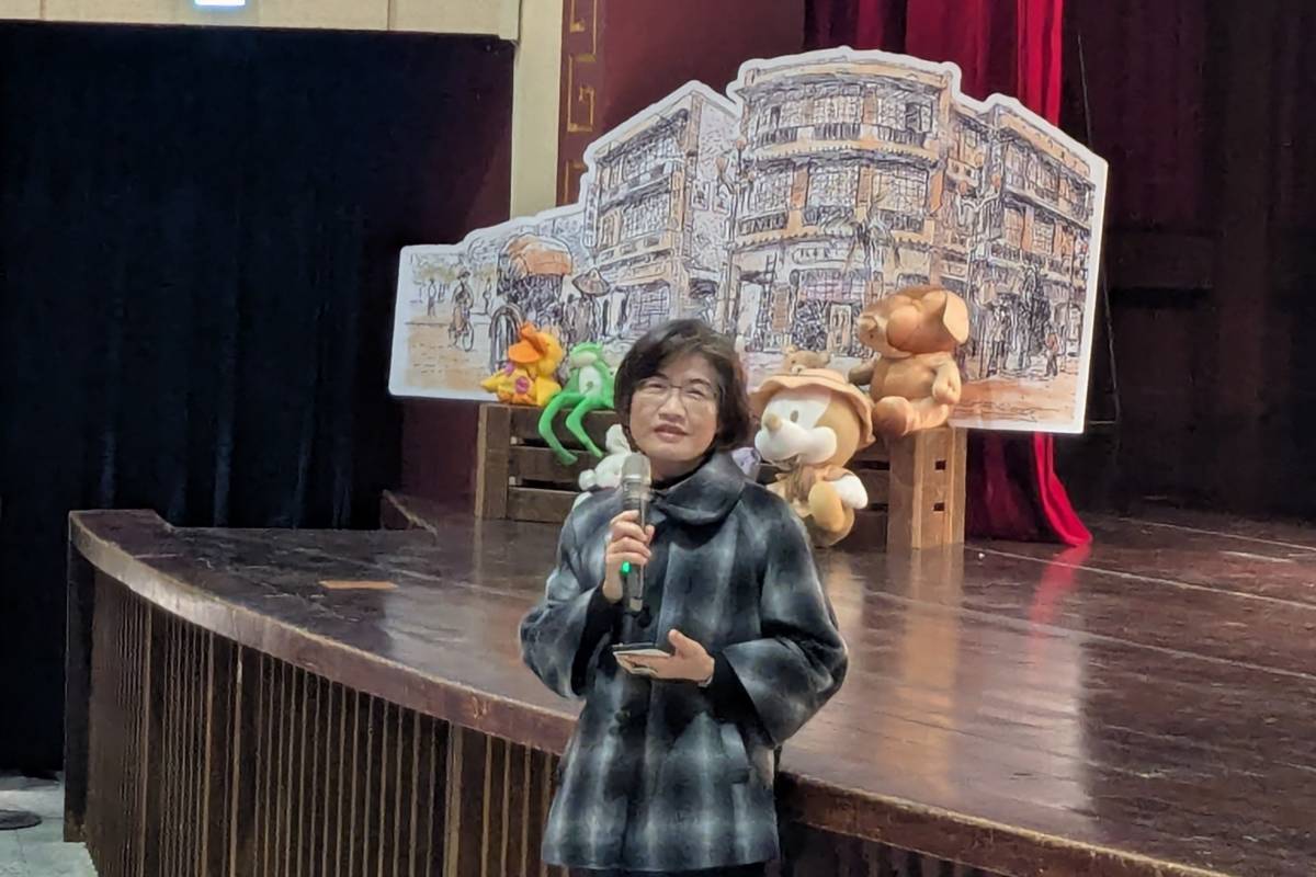 藝教館秘書陳慧娟表示，「繪本故事音樂會」在故事和音樂中，帶領小朋友進入繪本世界