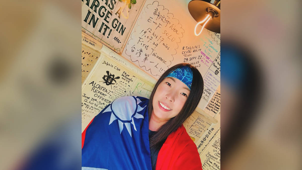 美，是勇敢築夢，挑戰中綻放自信——專訪開放水域三冠王泳手 許汶而（照片許汶而提供）