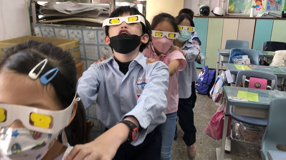 112學年度「校園健康主播」佳作－臺北市文山區興德國民小學－視力障礙體驗活動