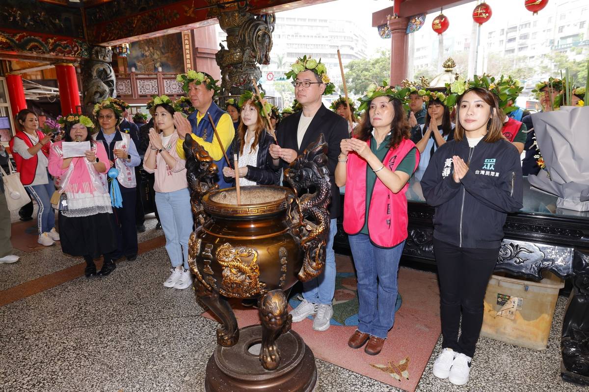 「2025第23屆天母水道祭」於天母三玉宮進行祈福典禮