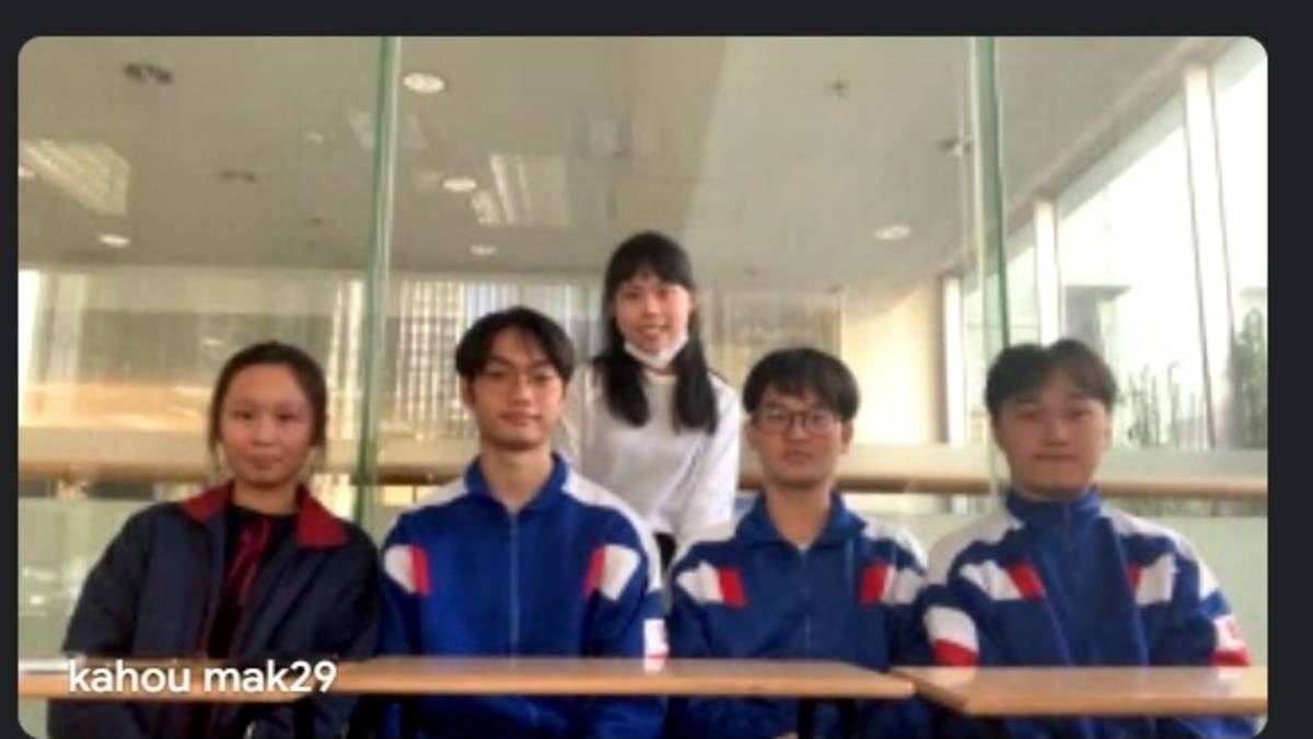 澳門培正中學師生團隊