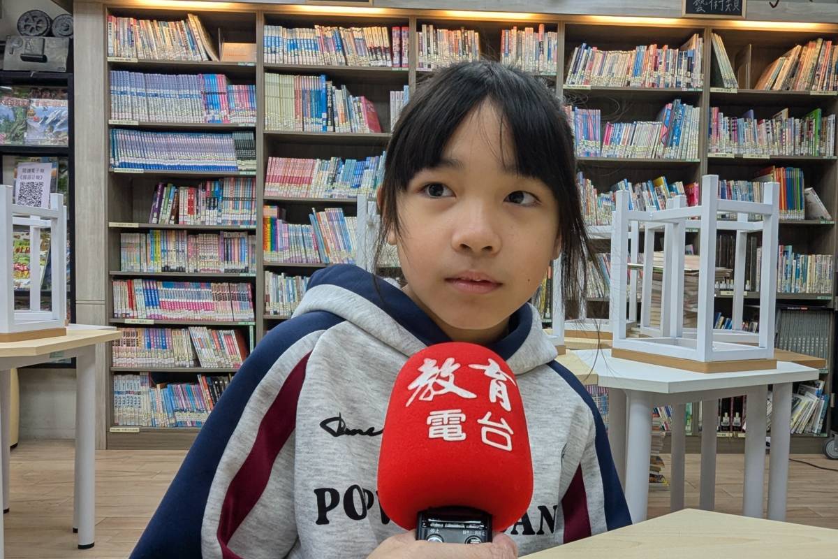 六年級呂之希表示，透過這次數學遊戲讓她發現原來數學很神奇