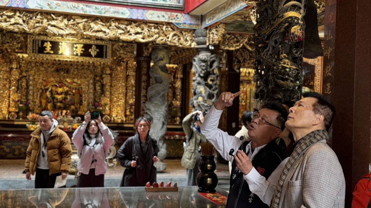 113年臺北文化小旅行系列活動「街地器」工作坊及成果照—廟宇建築藝術體現族群發展時代背景