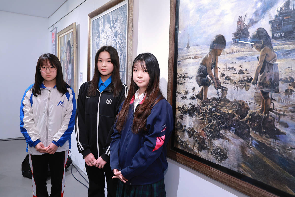 全國學生美術比賽基隆優勝作品巡迴展 續推美感教育