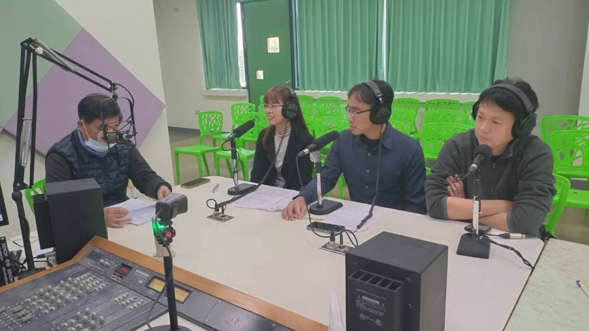 1140404台南教育新風貌，林茂生校長訪問松林國小校長顏素麗、西港國中劉育志老師，鹽水國小沈延龍主任