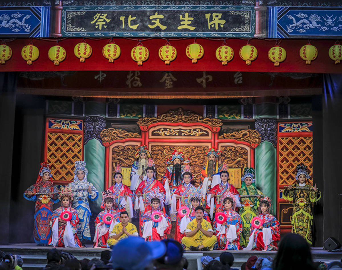 傳統戲曲匯演是保生文化祭重要的活動內容