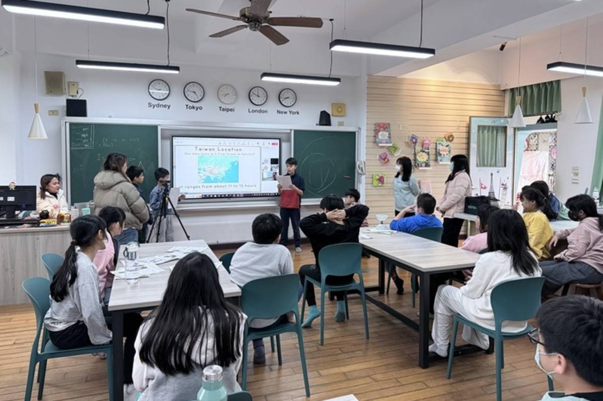 東新國小與巴基斯坦城市學校視訊課程