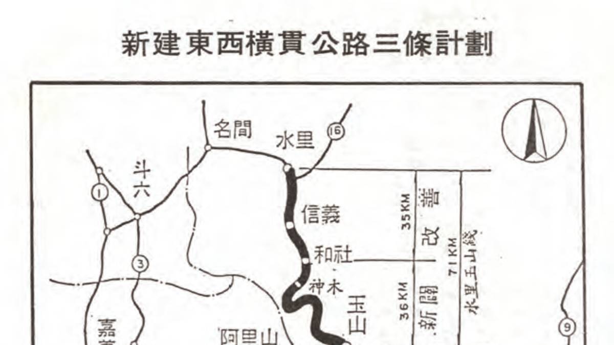 10新中橫三線公路