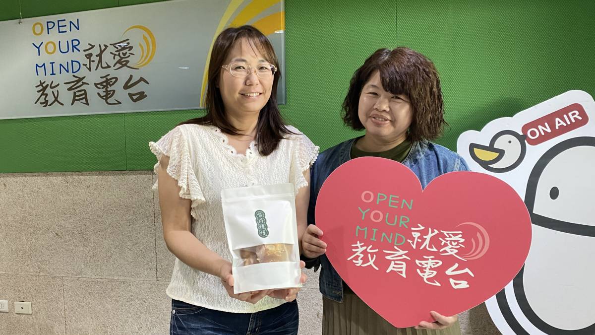 怡甄(右)創辦「省府慢慢」品牌推動綠食理念