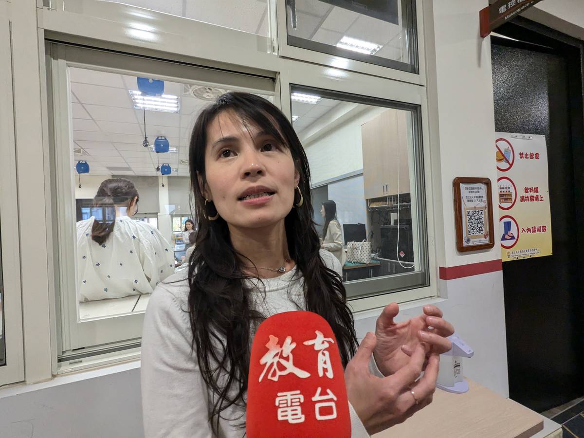林湘琪主任表示，以任務為導向的課程，培養學生團隊合作以及問題解決能力