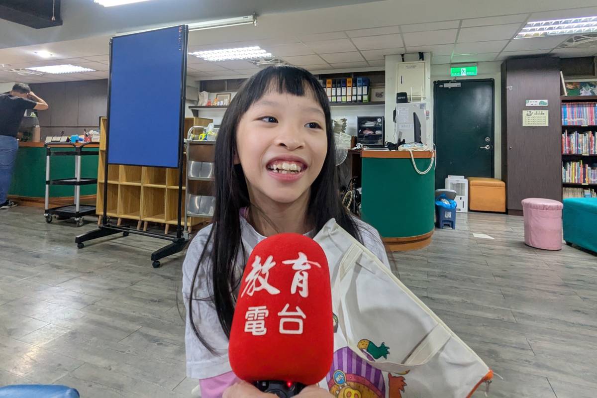 學生劉子宓表示，小組一起解謎的過程很有趣