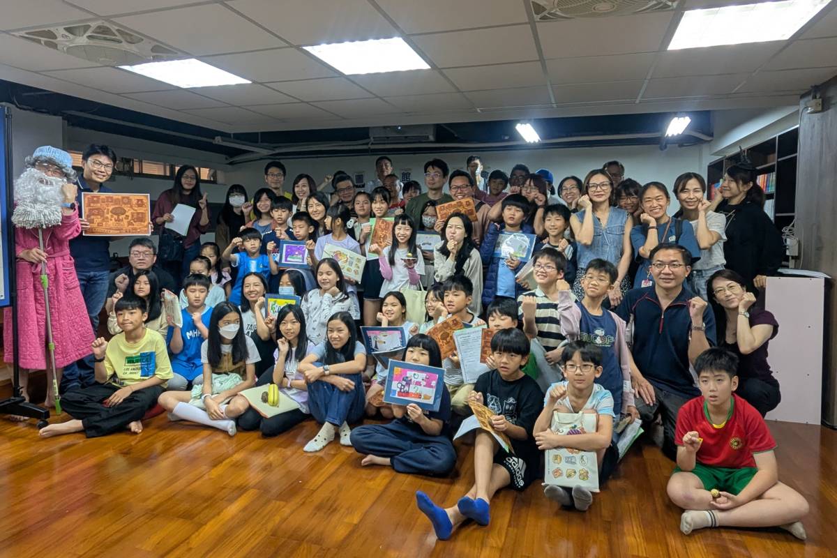 響應4/23世界閱讀日，銘傳國小首度規劃「圖書館夜未眠」活動