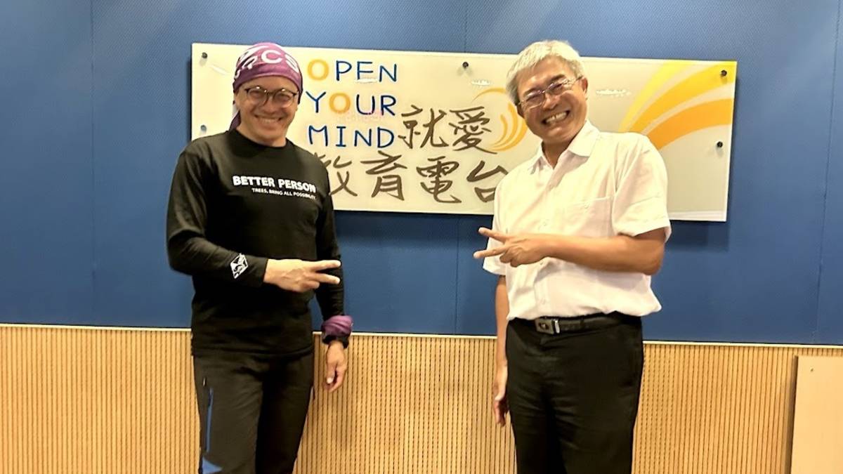 變色龍攀樹工作室負責人陳東榮教官