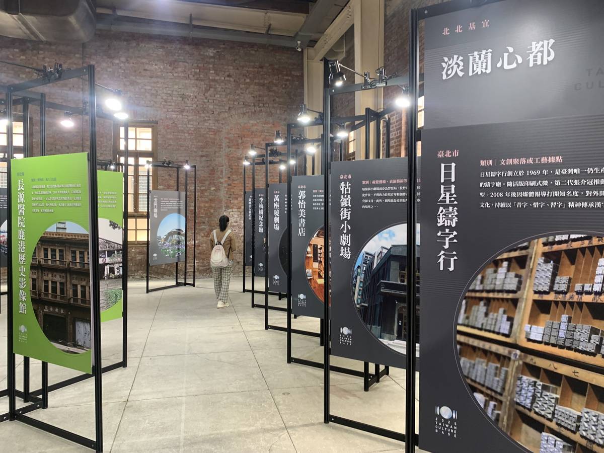 靜態展示全臺110個文化基地介紹